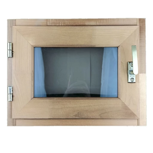 Окно 80*300*400 липа термо тонированное